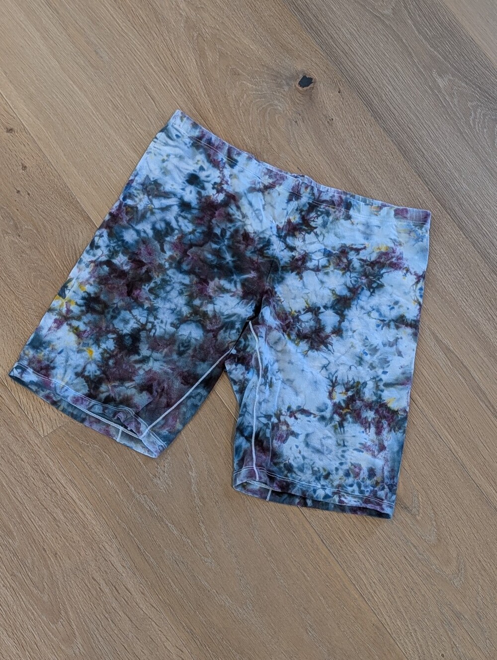 New Tiedye Biker Shorts